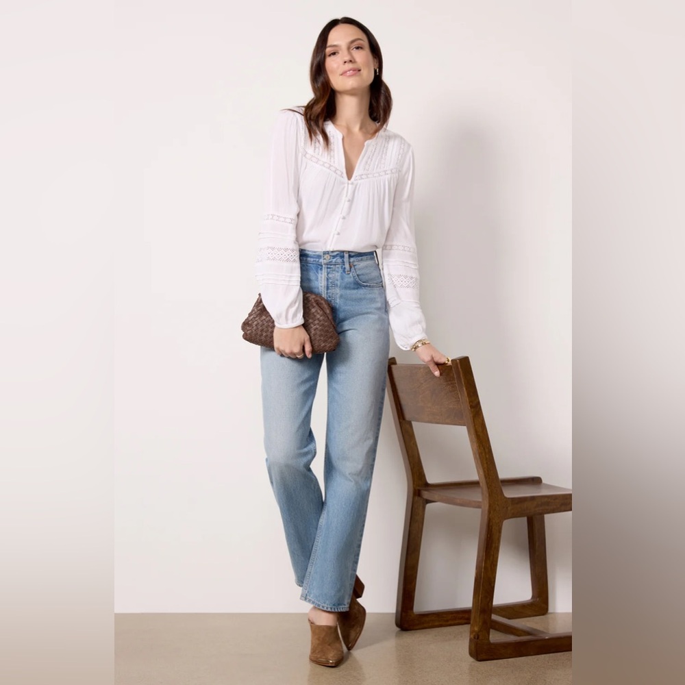 AGOLDE 90’s Pinch Waist High Rise Straight Jeans